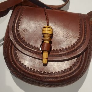 Real leather bag